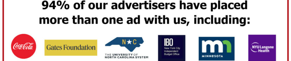 brand logos with advertisers text